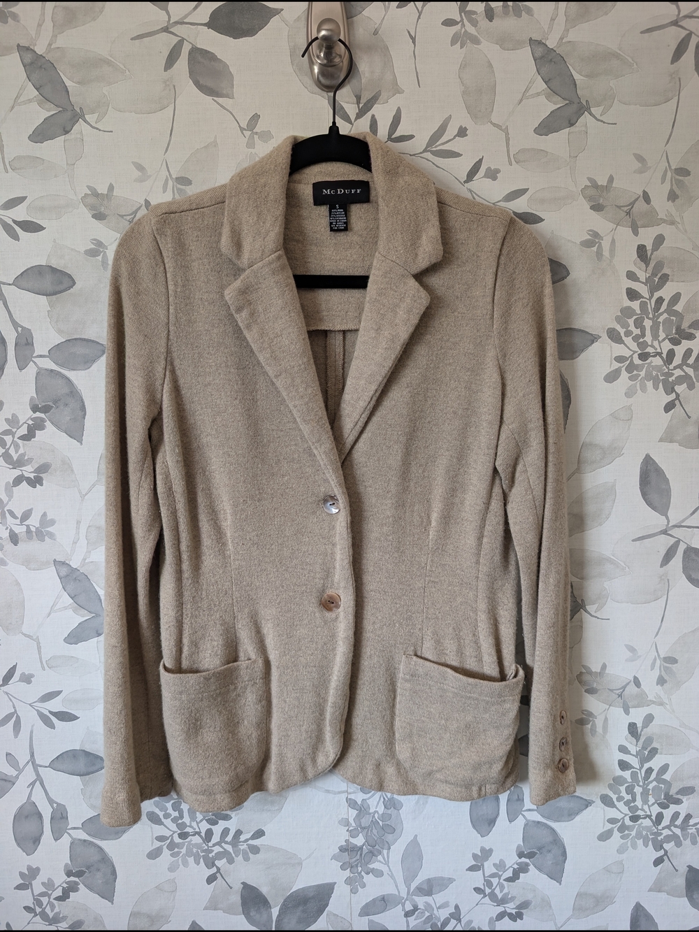 McDuff Wool Blend Women's Blazer Jacket